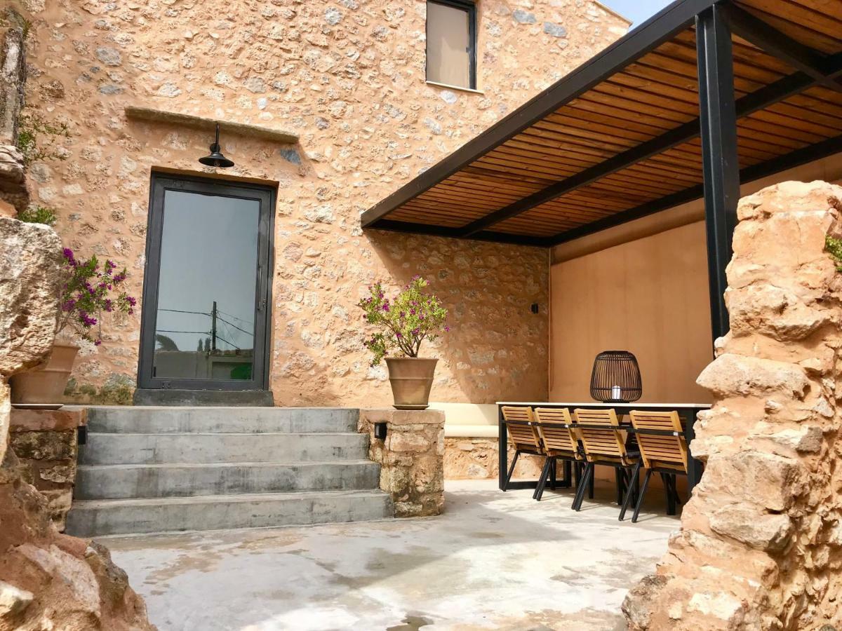 Almyrida Sands Luxury Stone Villa Xirosternion Exterior photo