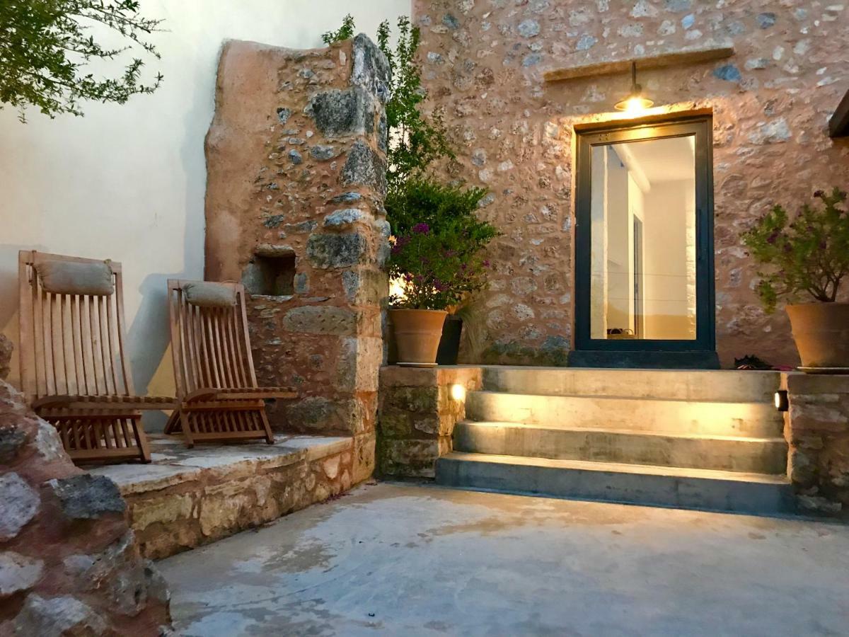 Almyrida Sands Luxury Stone Villa Xirosternion Exterior photo