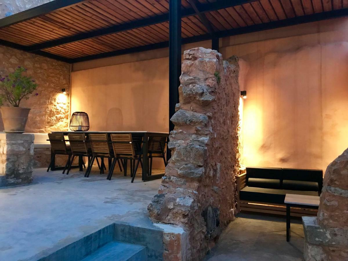 Almyrida Sands Luxury Stone Villa Xirosternion Exterior photo