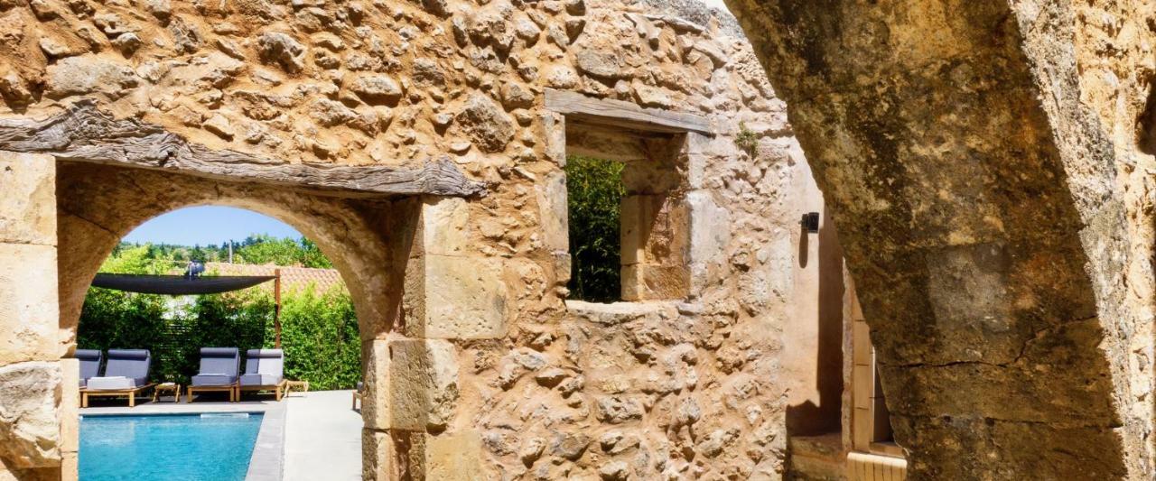 Almyrida Sands Luxury Stone Villa Xirosternion Exterior photo