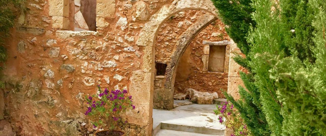 Almyrida Sands Luxury Stone Villa Xirosternion Exterior photo